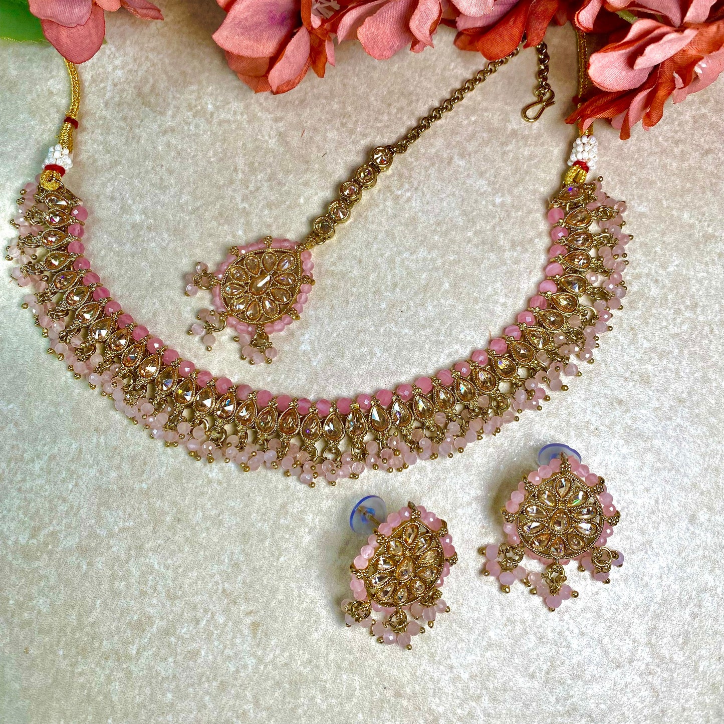 Pretty Pink Necklace Set