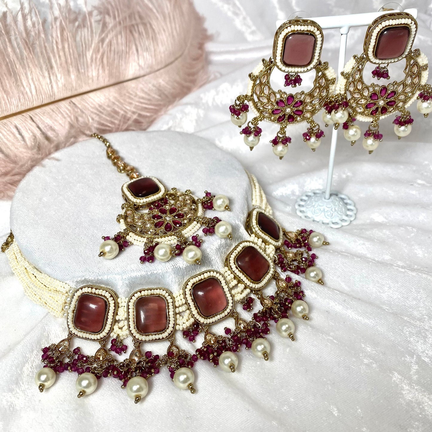 Antique Gold Choker Set