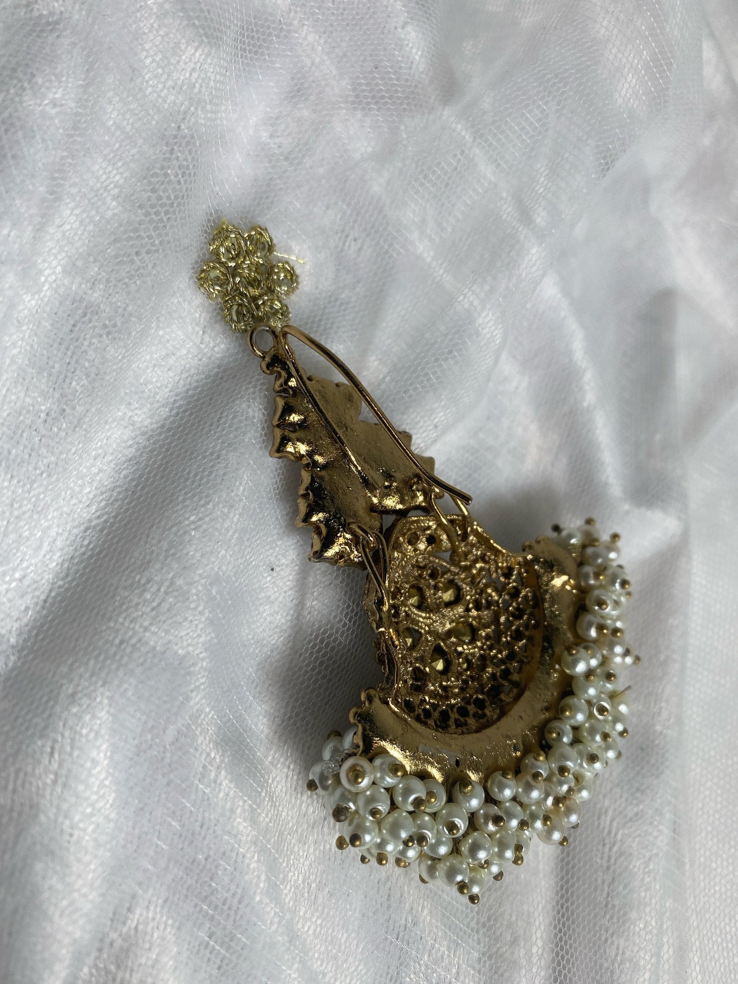 Pearl Necklace Set - Multicolour Earring/ Tikka/ Tikli/ Indian/ Pakistani/Fashion Jewellery/ Gift for Women/Mendhi/Haldi