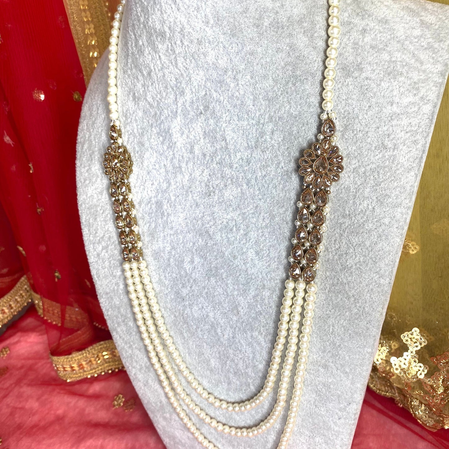 Pearl Mala - Champagne