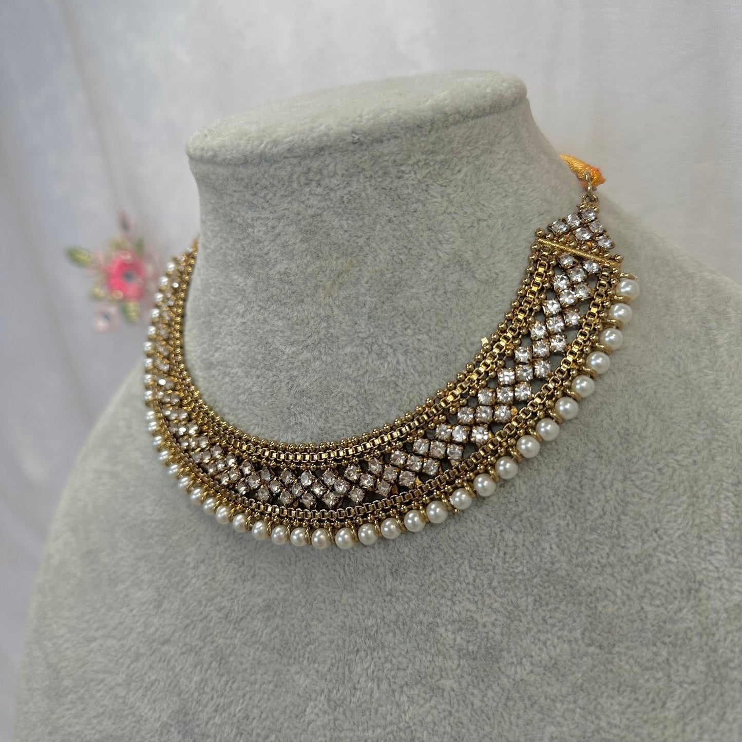 Antique Gold Choker