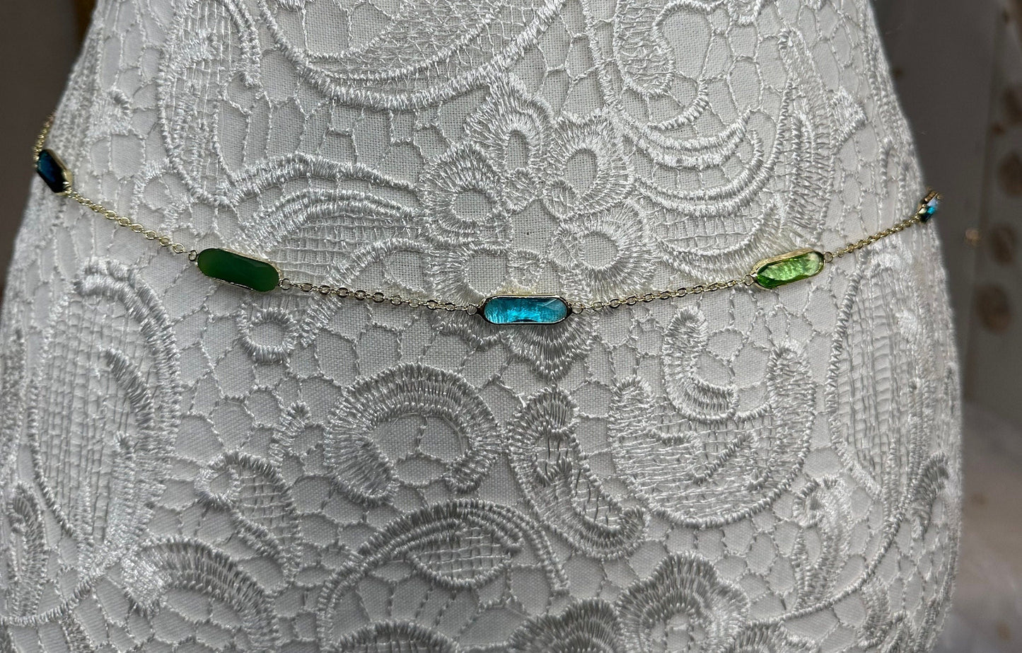 Multi Colour Waist Chain/ Belt/ Sari Belt