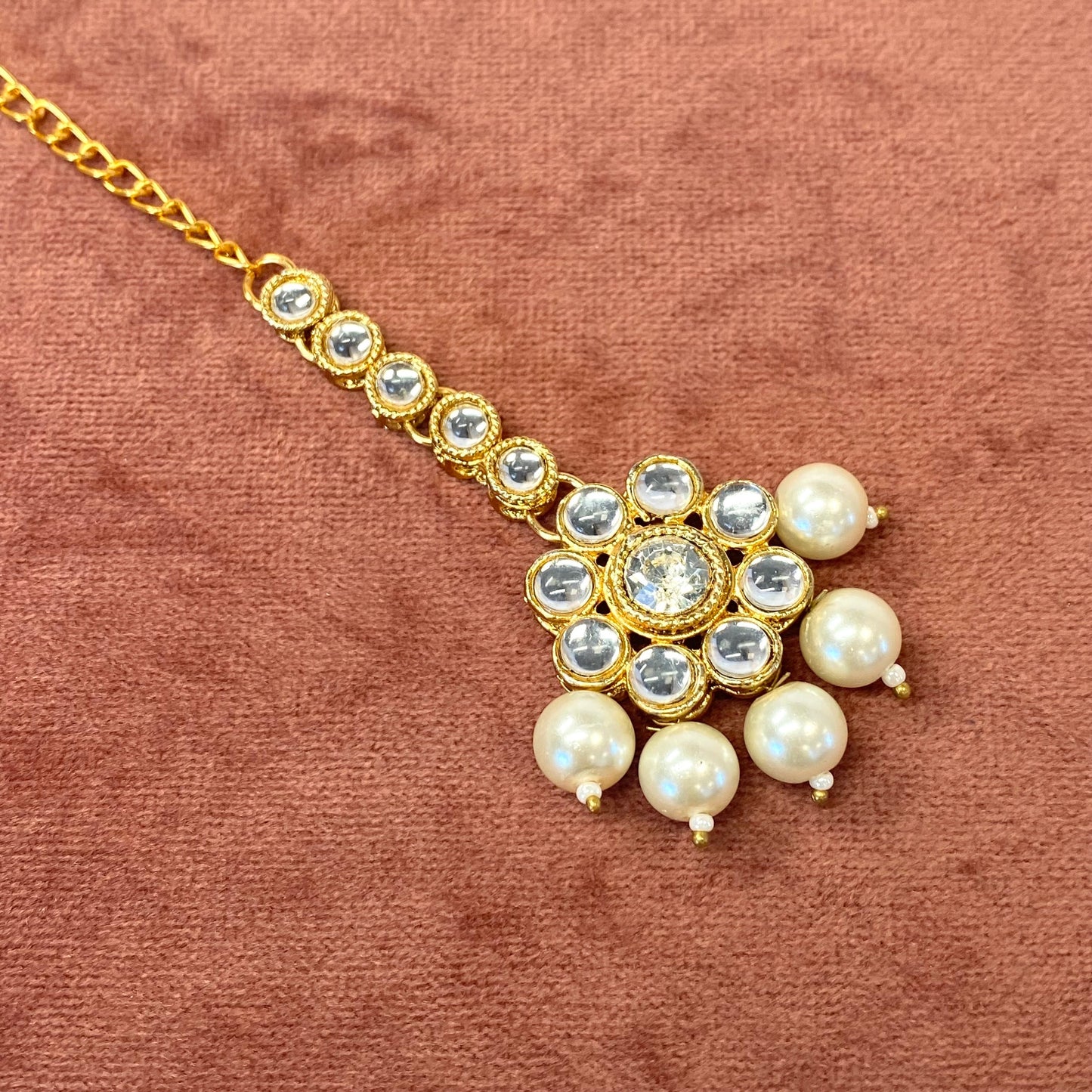 Small Tikka - Faux Kundan