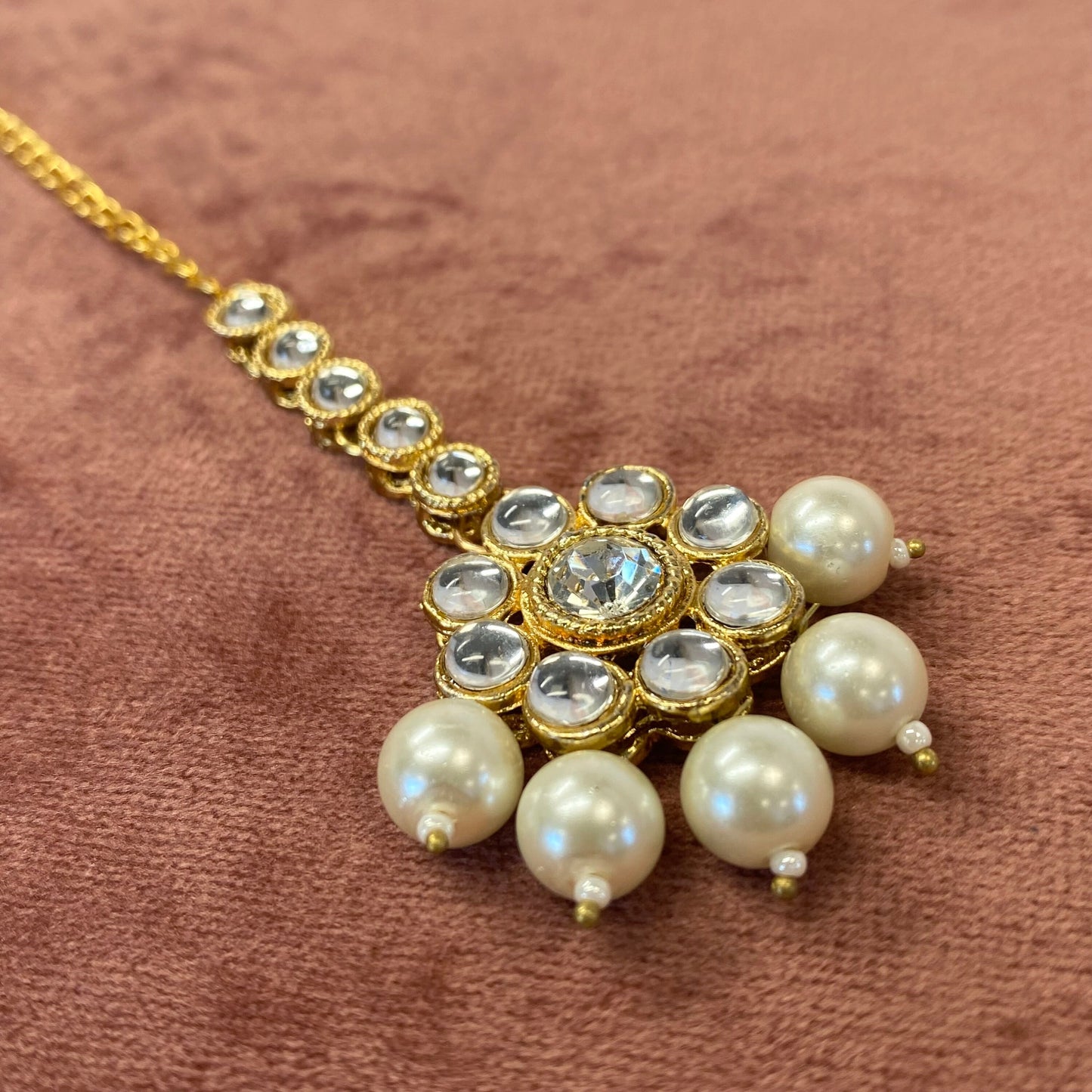 Small Tikka - Faux Kundan