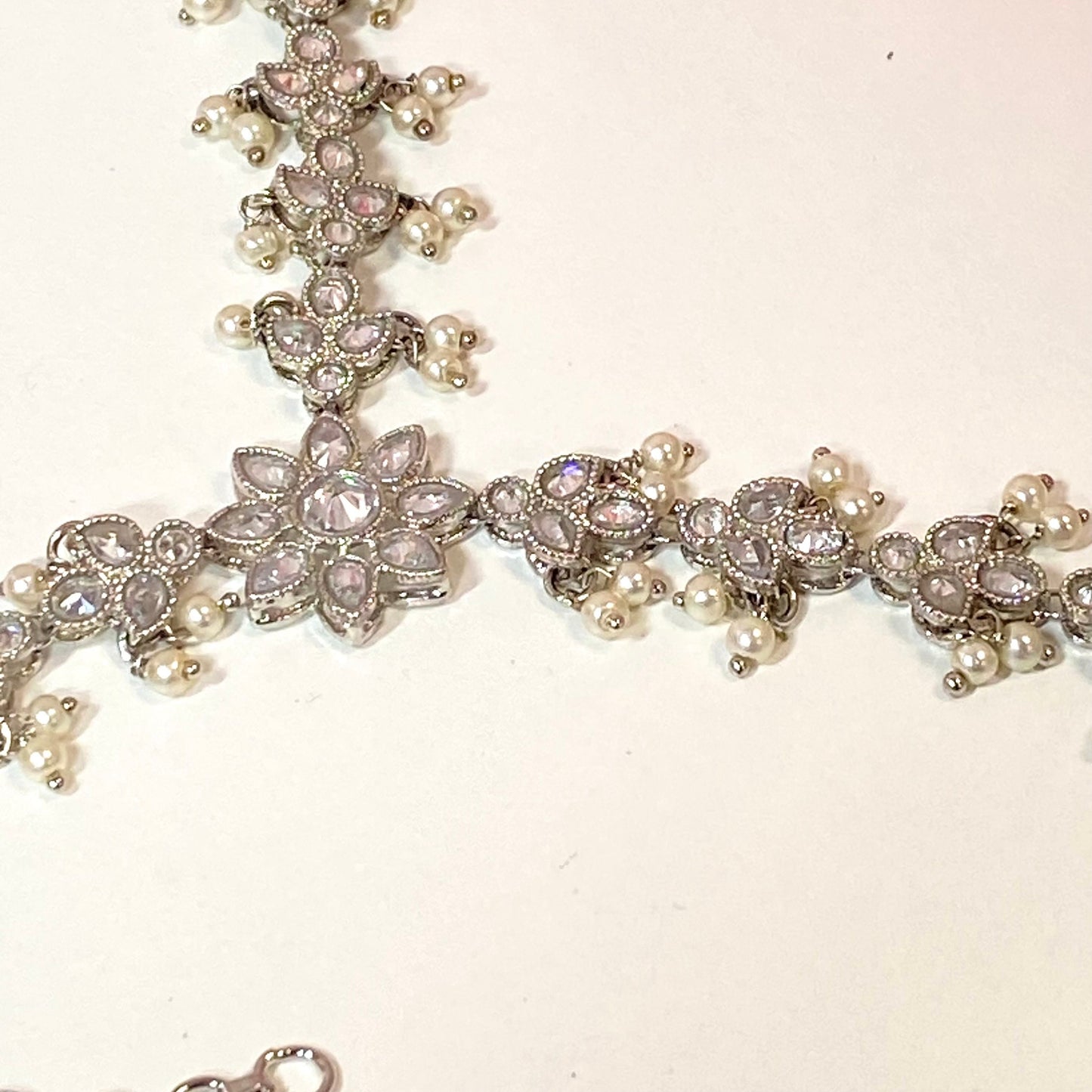 Hand Harness -Silver/ Fashion Jewellery/ Gift for Women/Indian/Pakistani style /Haathphool/Hand Accessory