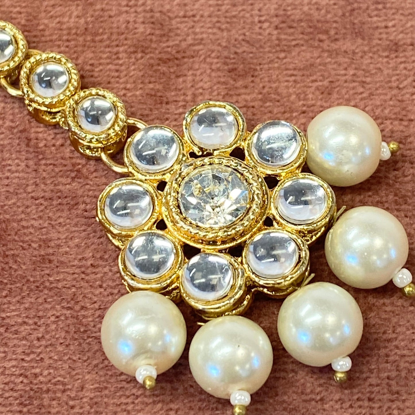 Small Tikka - Faux Kundan
