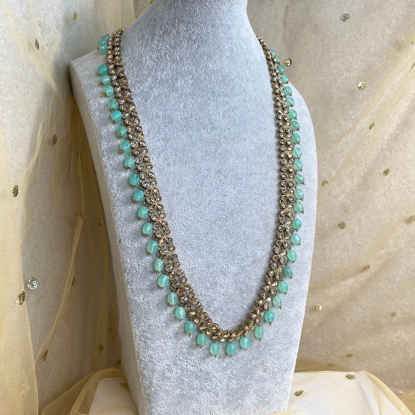 Long Necklace - Mint