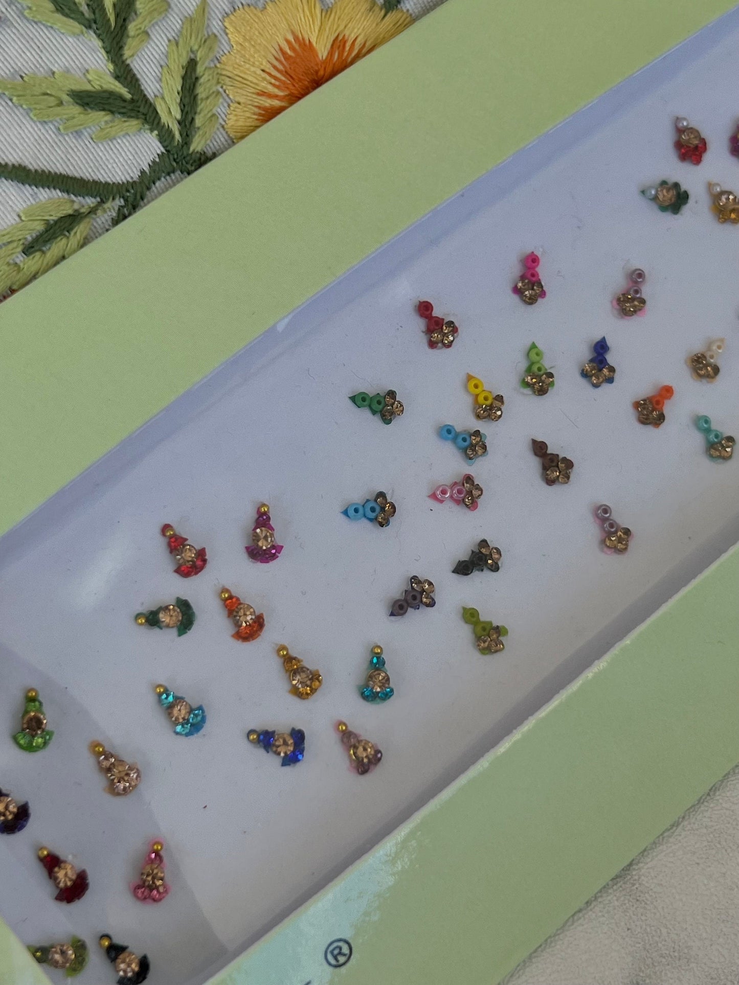 Multicolour Bindi Pack /Bindiya/ Chanlo/ Indian Accessory/ Forehead