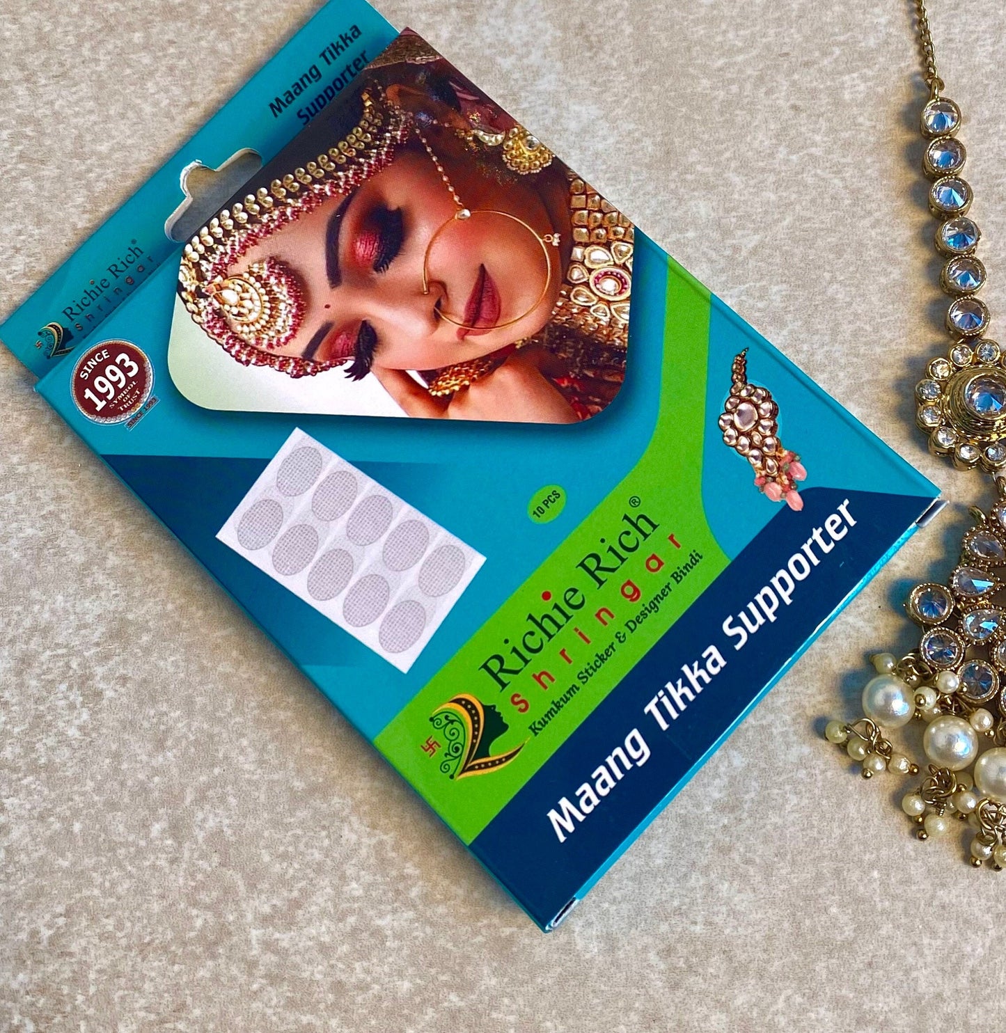 Tikka Support (Sticky Tabs) Maang Tikka Support, Keep Tikka in Place