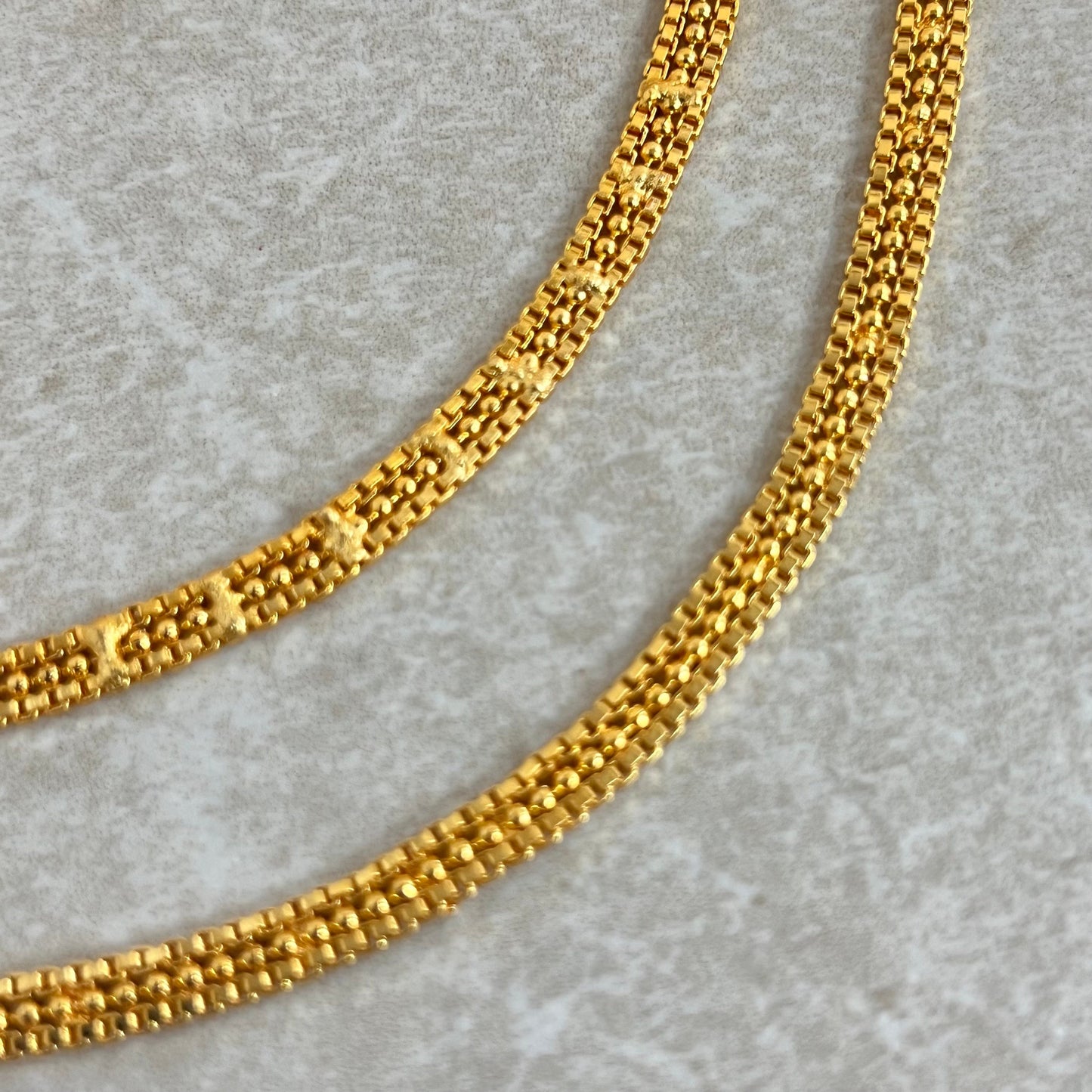 Anklets - Bright Gold/Indian/ Pakistani Style Jhanjra/ Foot Accessory/Valentines gifts
