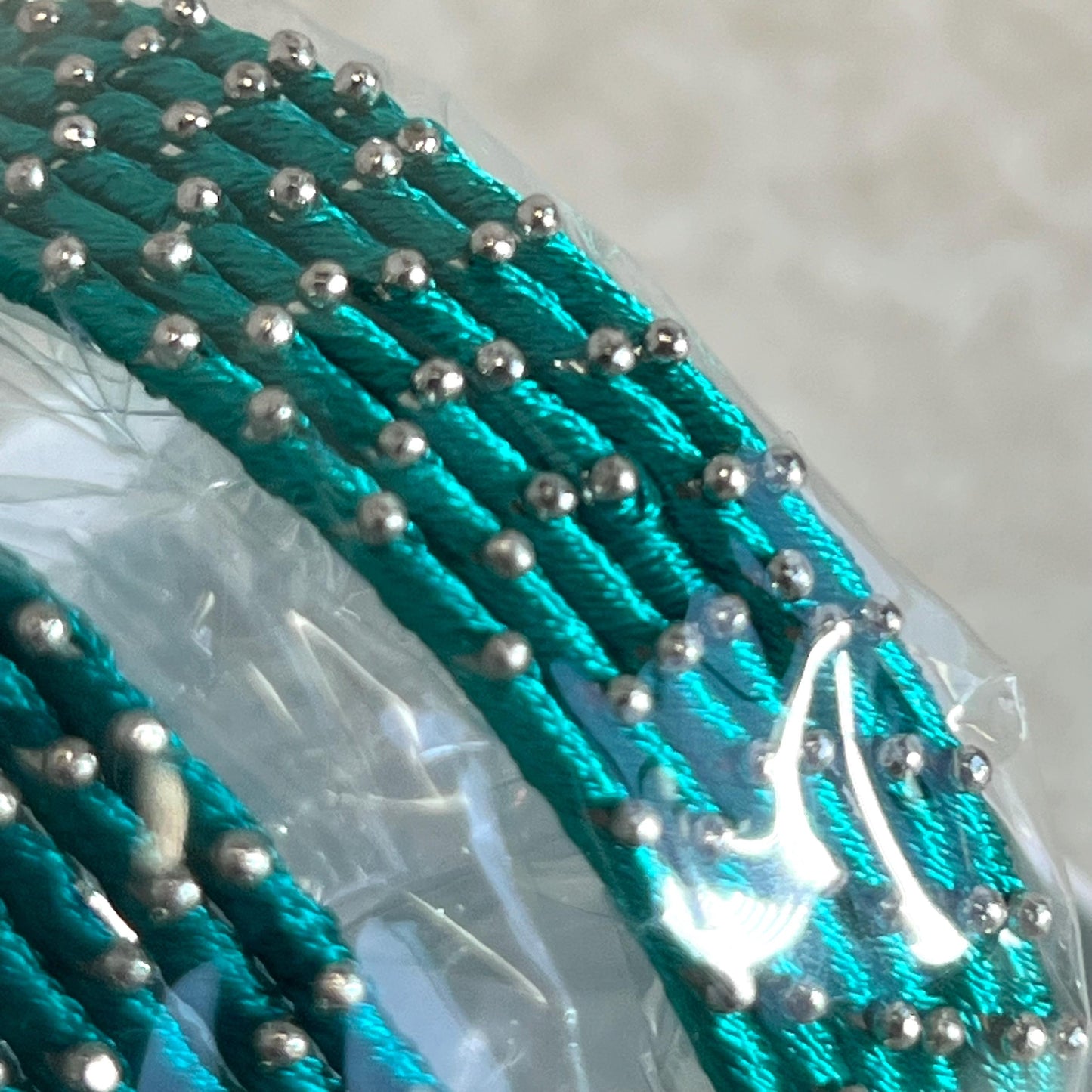 Teal Shades/Thread Coloured Bangle Block/ Indian/ Pakistani Bangles/ 2.6 Small Bangles/ 6 single colours in pack