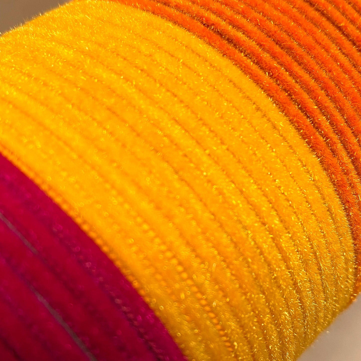 Set of 12 Velvet detail Bangle/2.10 Small Bangle Set/Indian/ Pakistani/Jewelley/ Choose colour/ Hot Pink Orange/ Yellow
