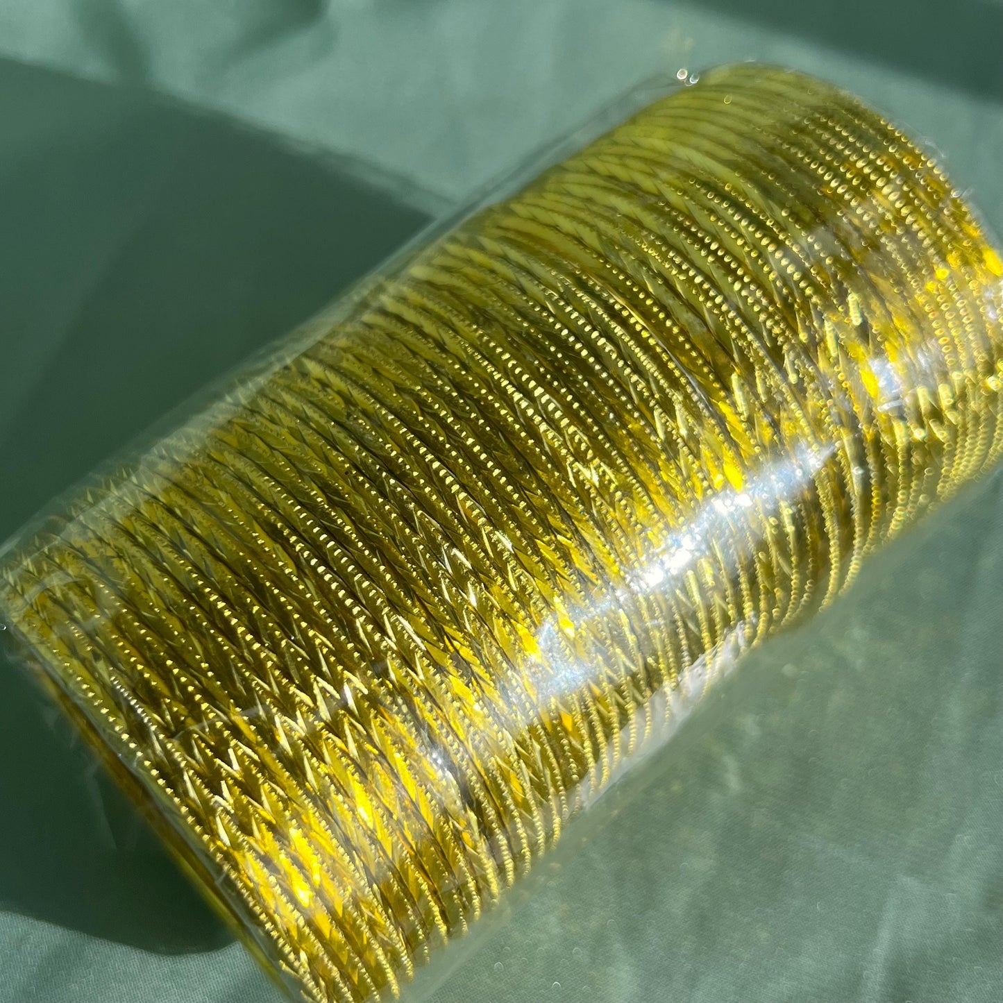 Yellow Shinny Single Bangles - Set of 12 - 2.4 Bangles/ Indian Bangles/Braclets/Indian & Pakistani Jewellery