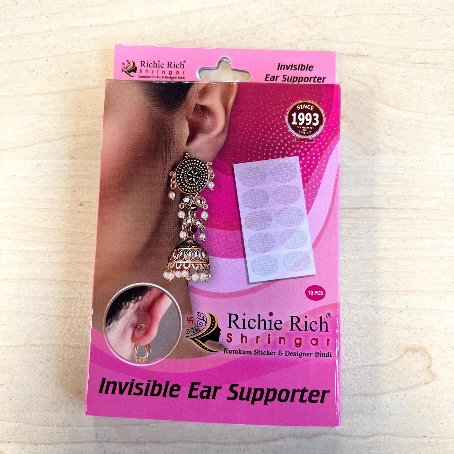 Multipack Support for Earring and Tikka Bridal Essential Indian Pakistani Wedding Maang Tikka Earring Sensitive Skin Invisable Must Have Kit