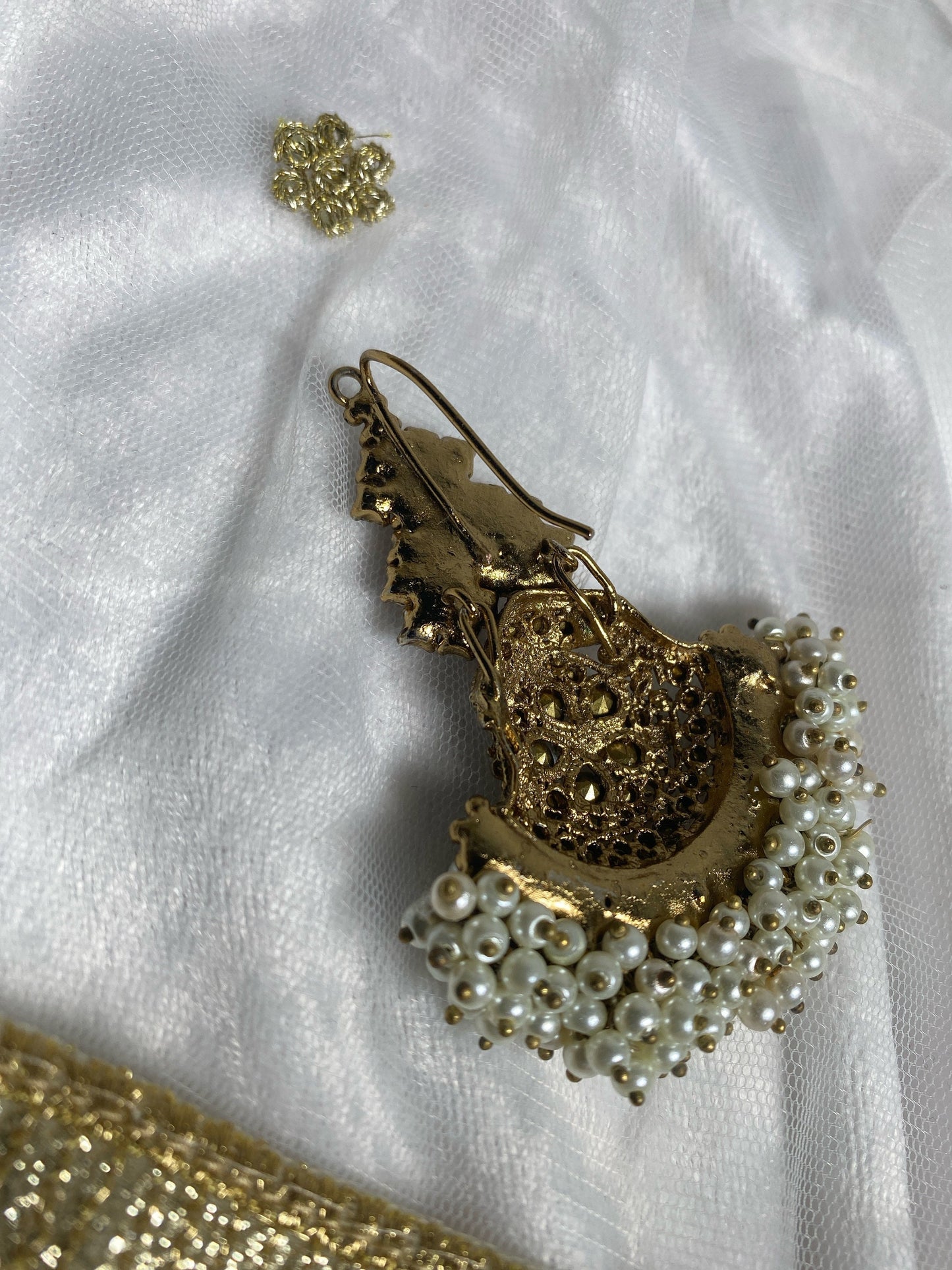 Pearl Necklace Set Earring/ Tikka/ Tikli/ Indian/ Pakistani/Fashion Jewellery/ Gift for Women