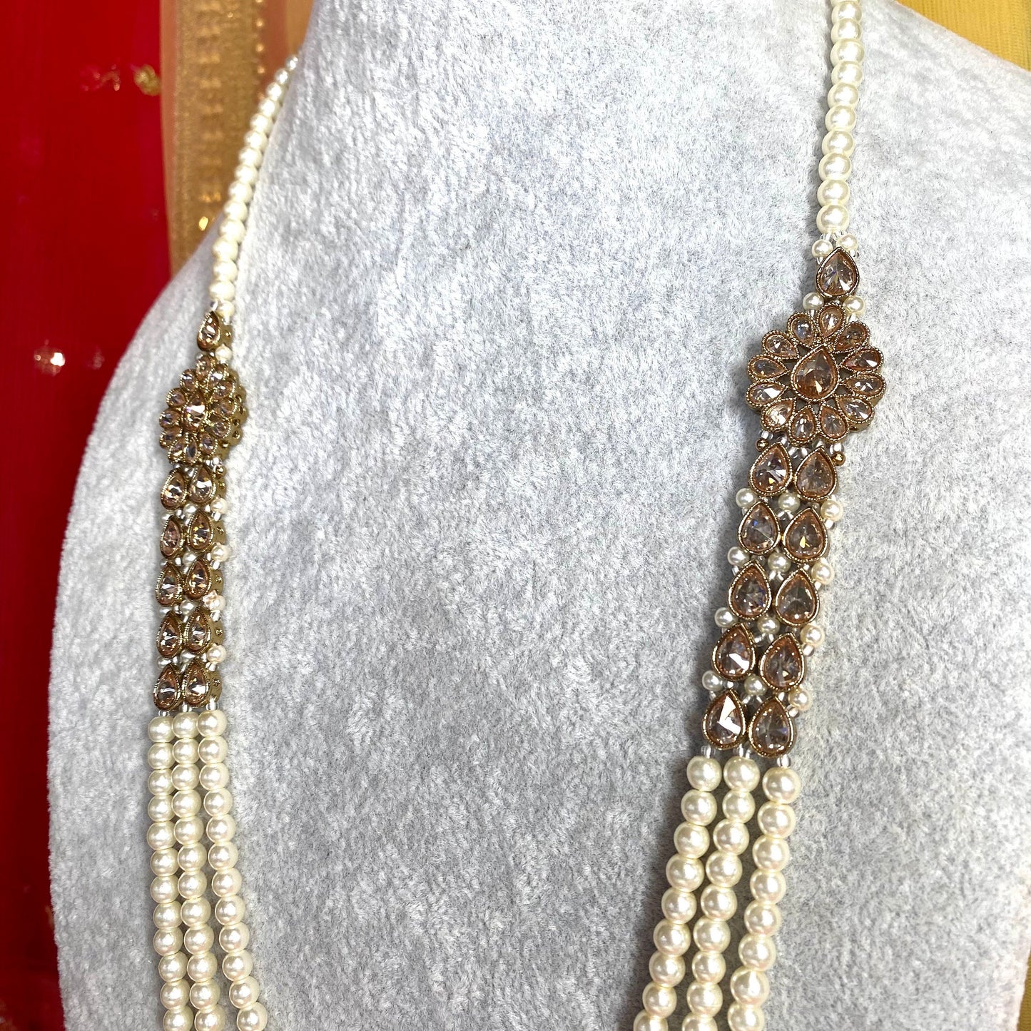 Pearl Mala - Champagne