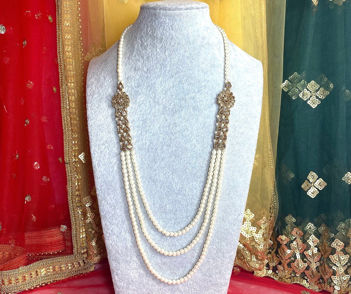 Pearl Mala - Champagne