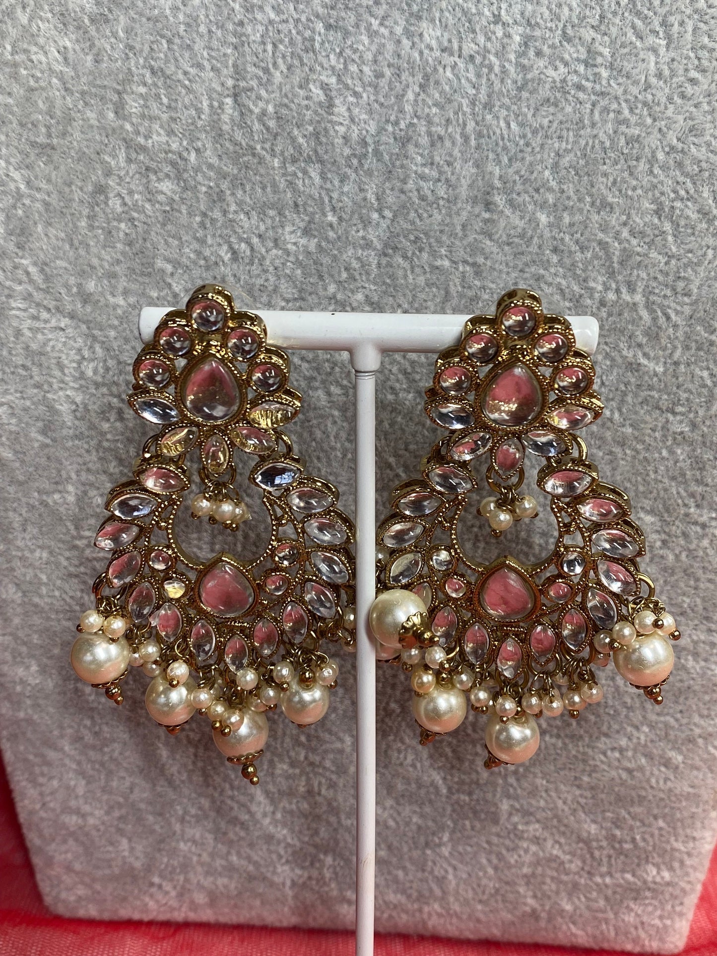 Faux Kundan Choker set/ Unique Style/ Indian/ Pakistani/Fashion Jewellery/ Gift for Women