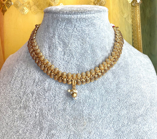 Small temple necklace set