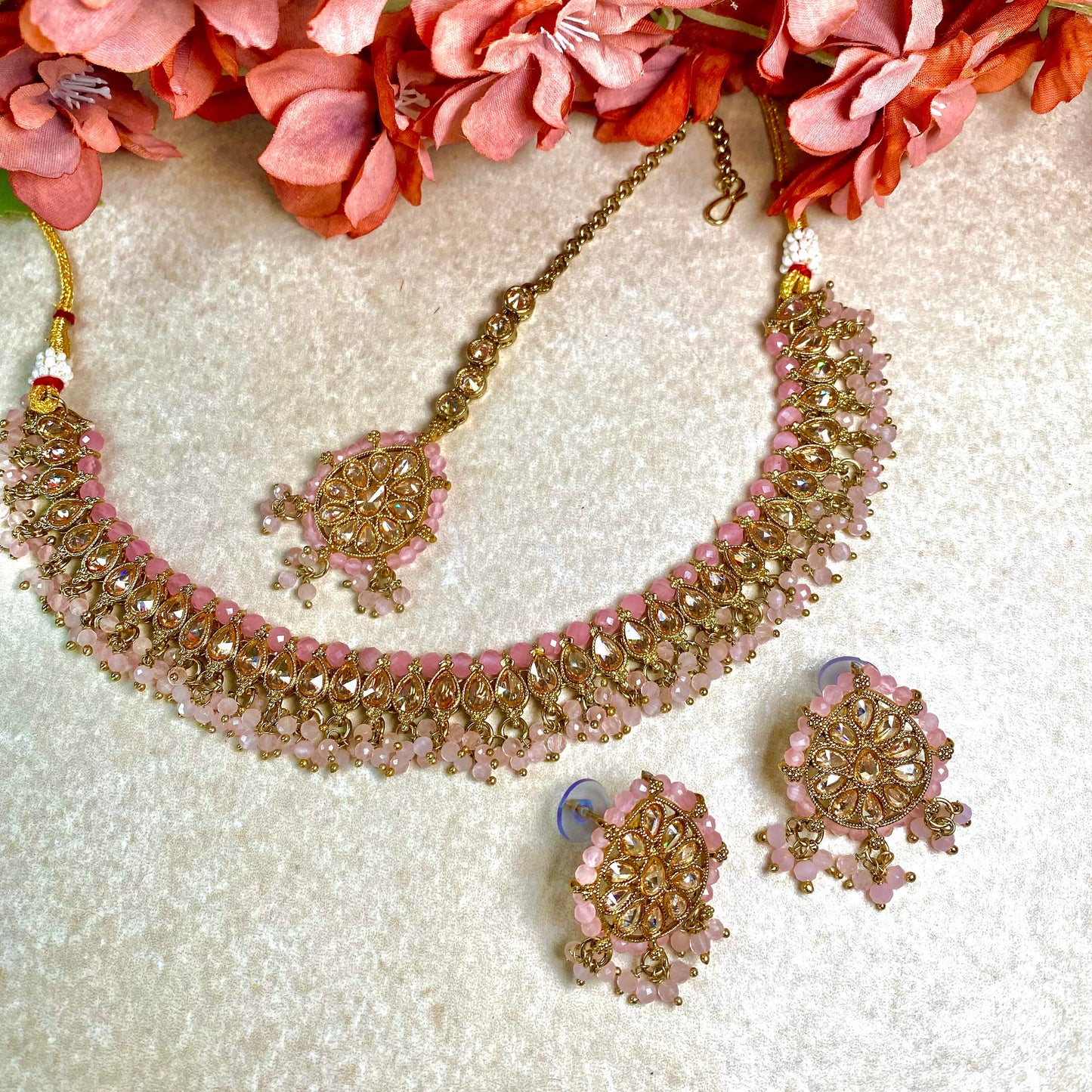 Pretty Pink Necklace Set