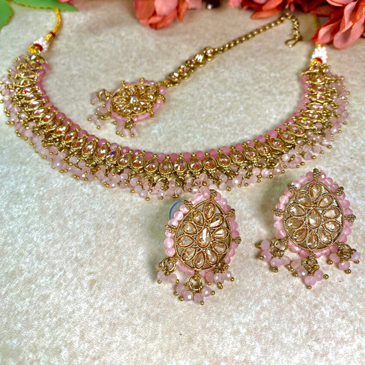 Pretty Pink Necklace Set
