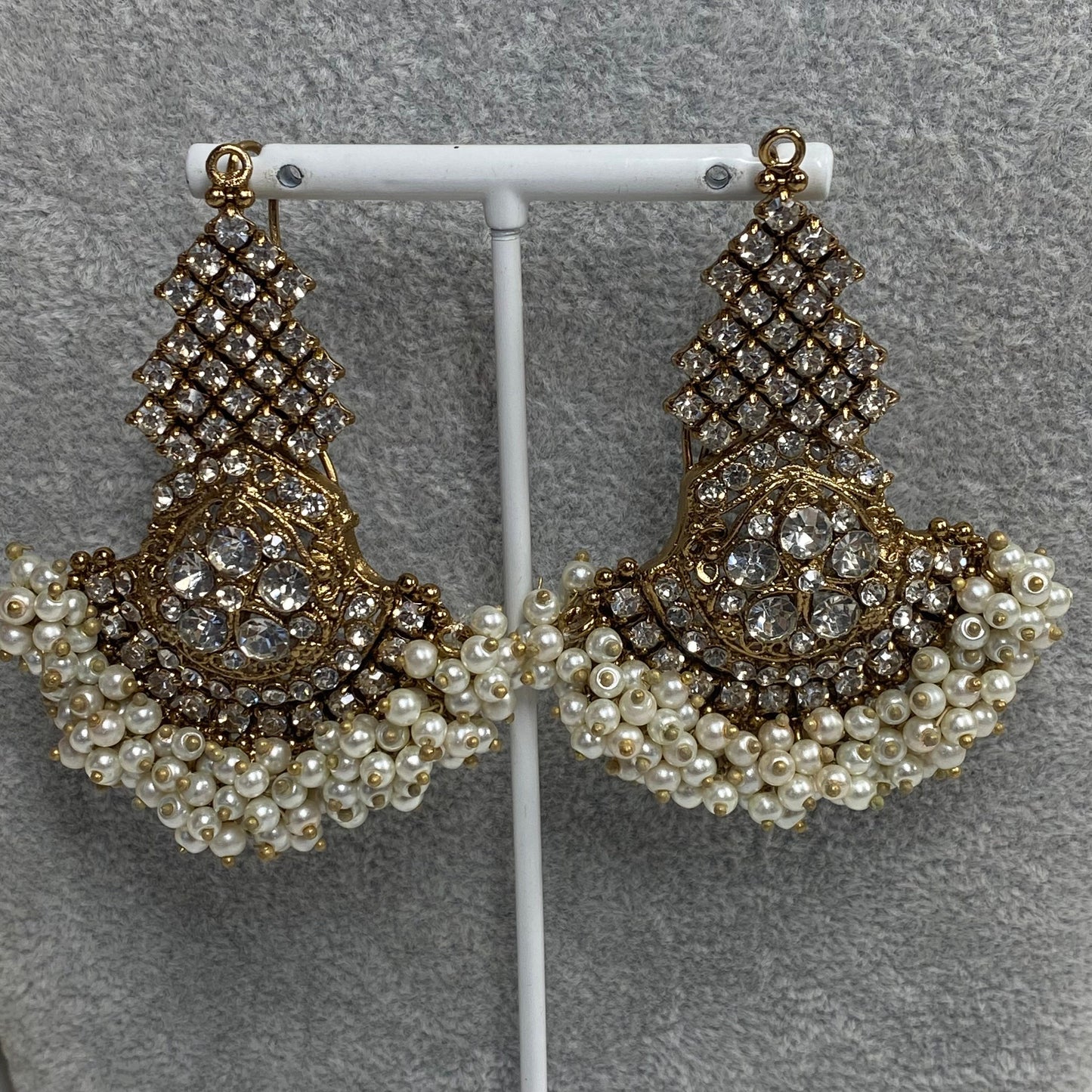 Pearl Necklace Set Earring/ Tikka/ Tikli/ Indian/ Pakistani/Fashion Jewellery/ Gift for Women