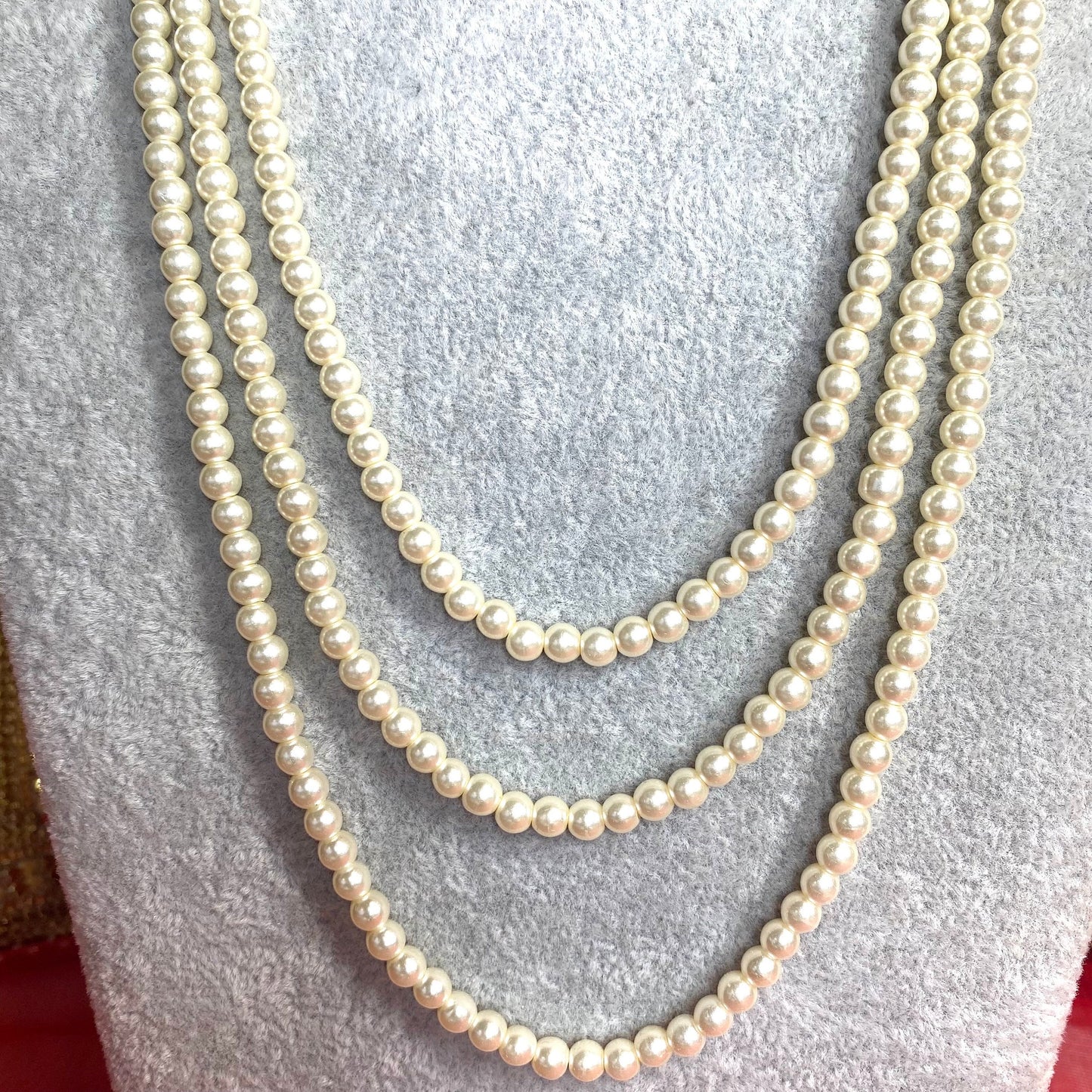 Pearl Mala - Champagne