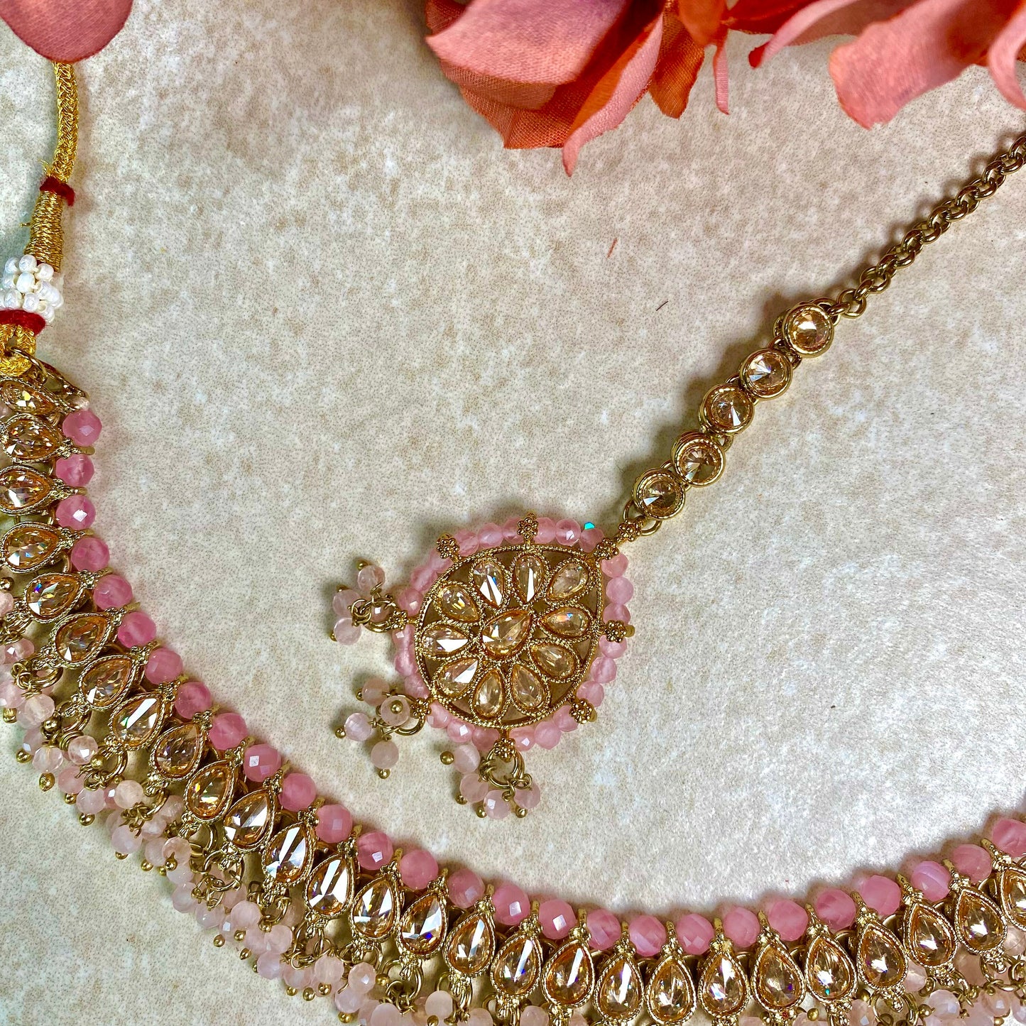 Pretty Pink Necklace Set