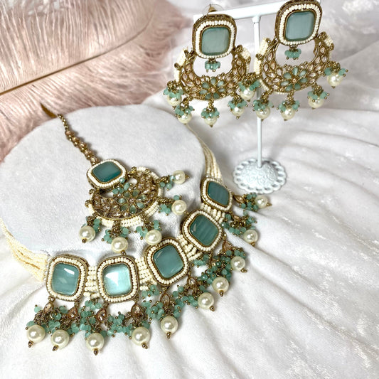 Antique Gold Choker Set