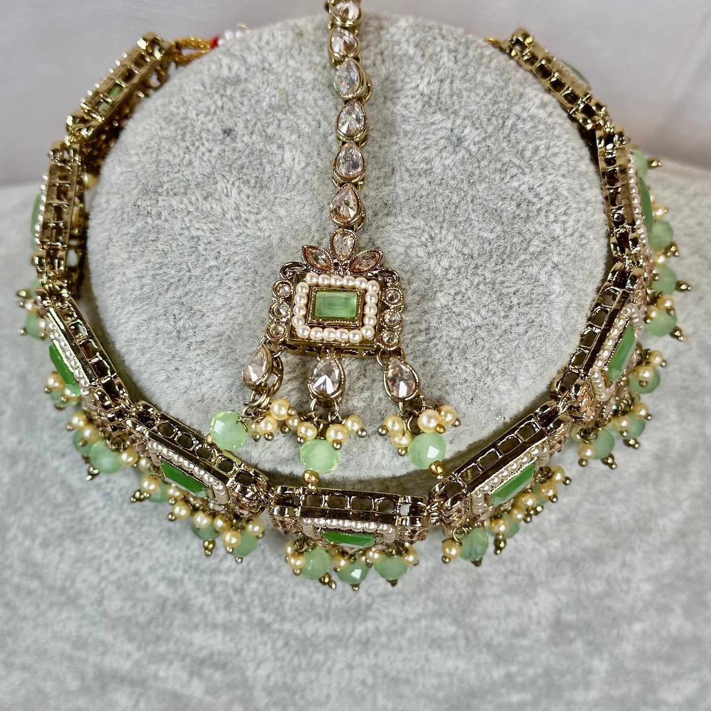 Slightly faulty - Mint Choker Set