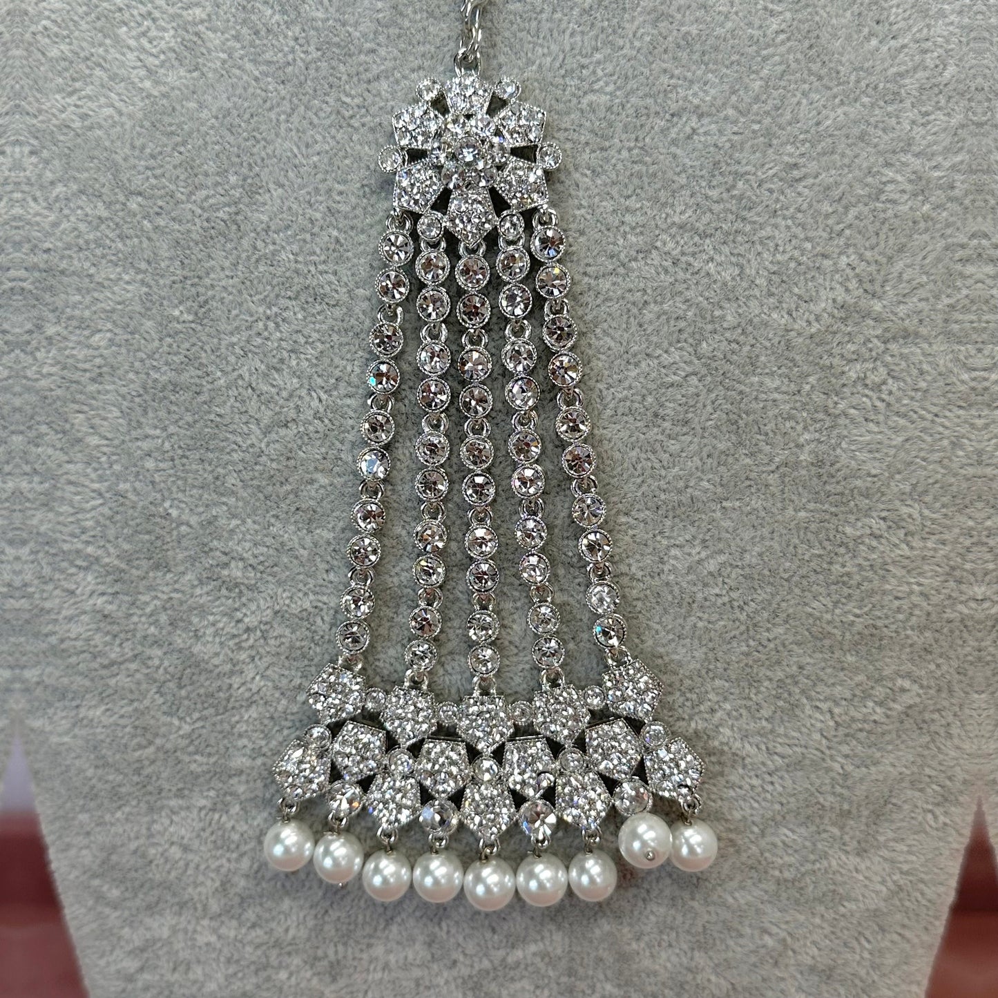 Silver Bridal Set - Pearl