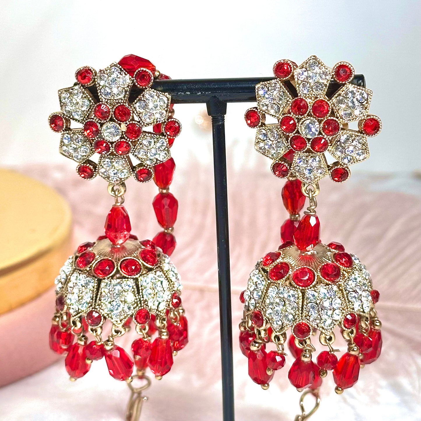 Bridal Necklace Set Indian/ Pakistani Style/ Wedding/ Fashion Jewellery/ Necklace set