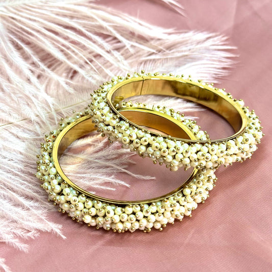 Pearl Bangle (Slightly Imperfect)/Indian/ Pakistani/Jewelley/ Fashion Bracelet