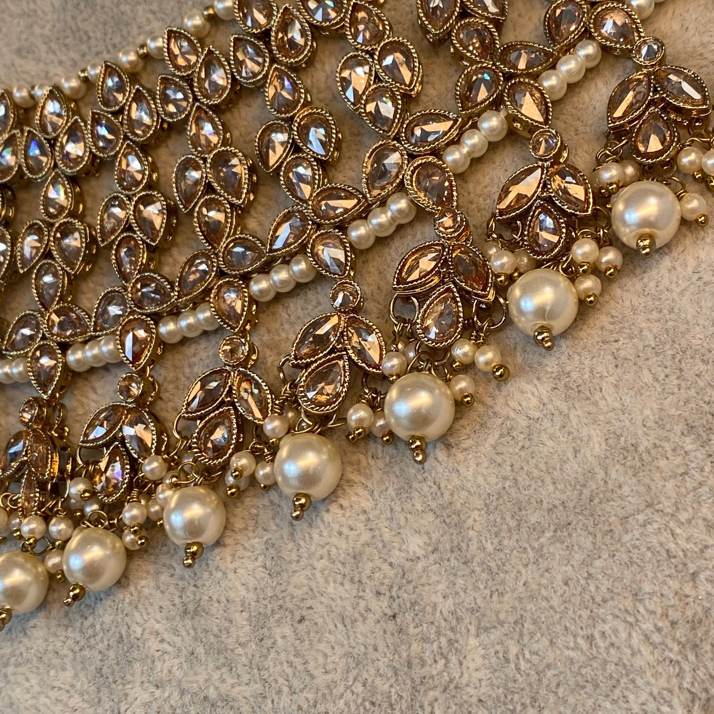 Champagne Bridal Necklace