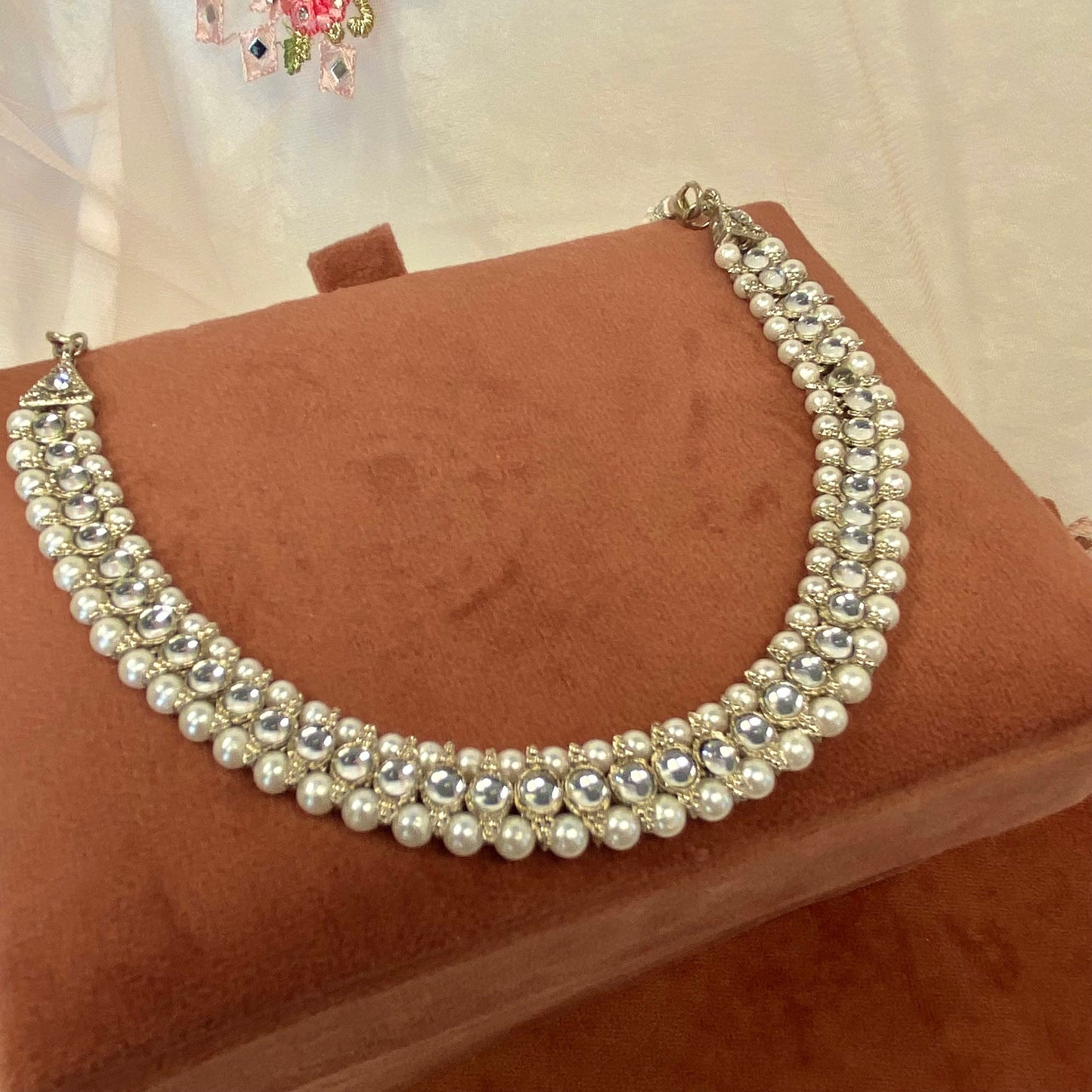 Silver Necklace Set (Single)