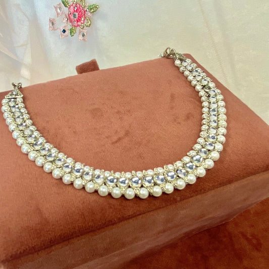 Silver Necklace Set (Single)