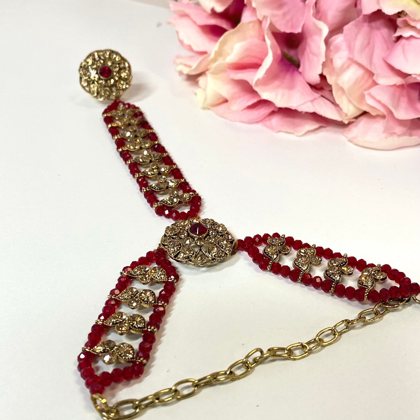 Hand Harness - Maroon