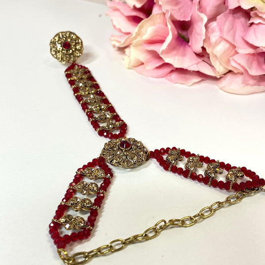 Hand Harness - Maroon