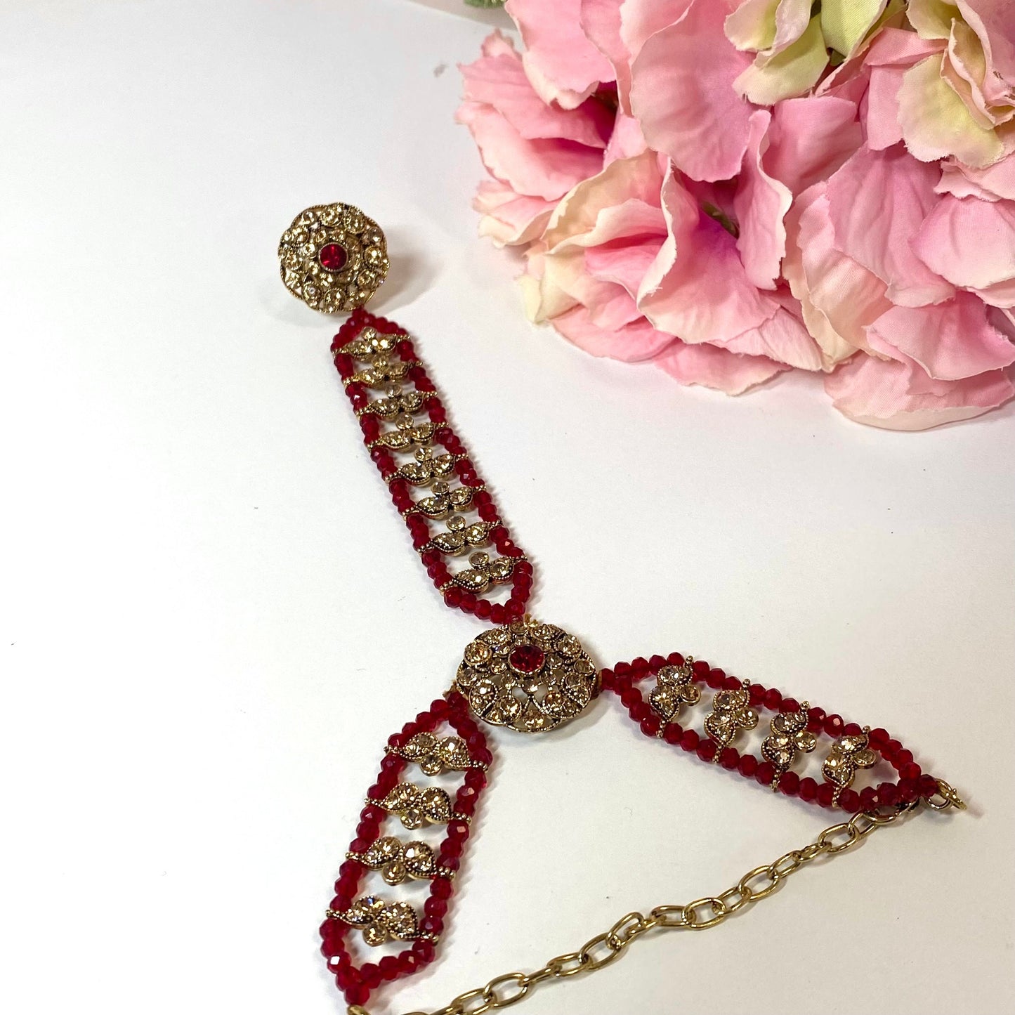 Hand Harness - Maroon