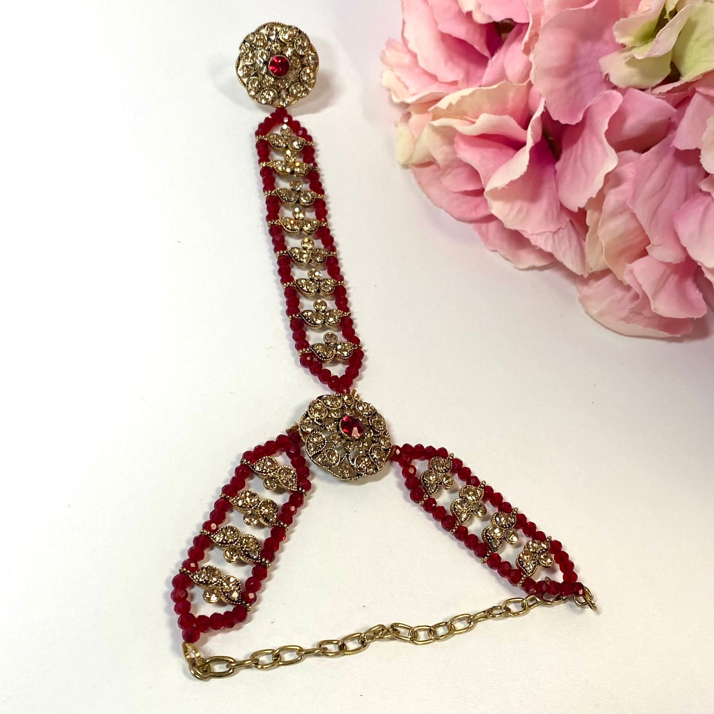 Hand Harness - Maroon