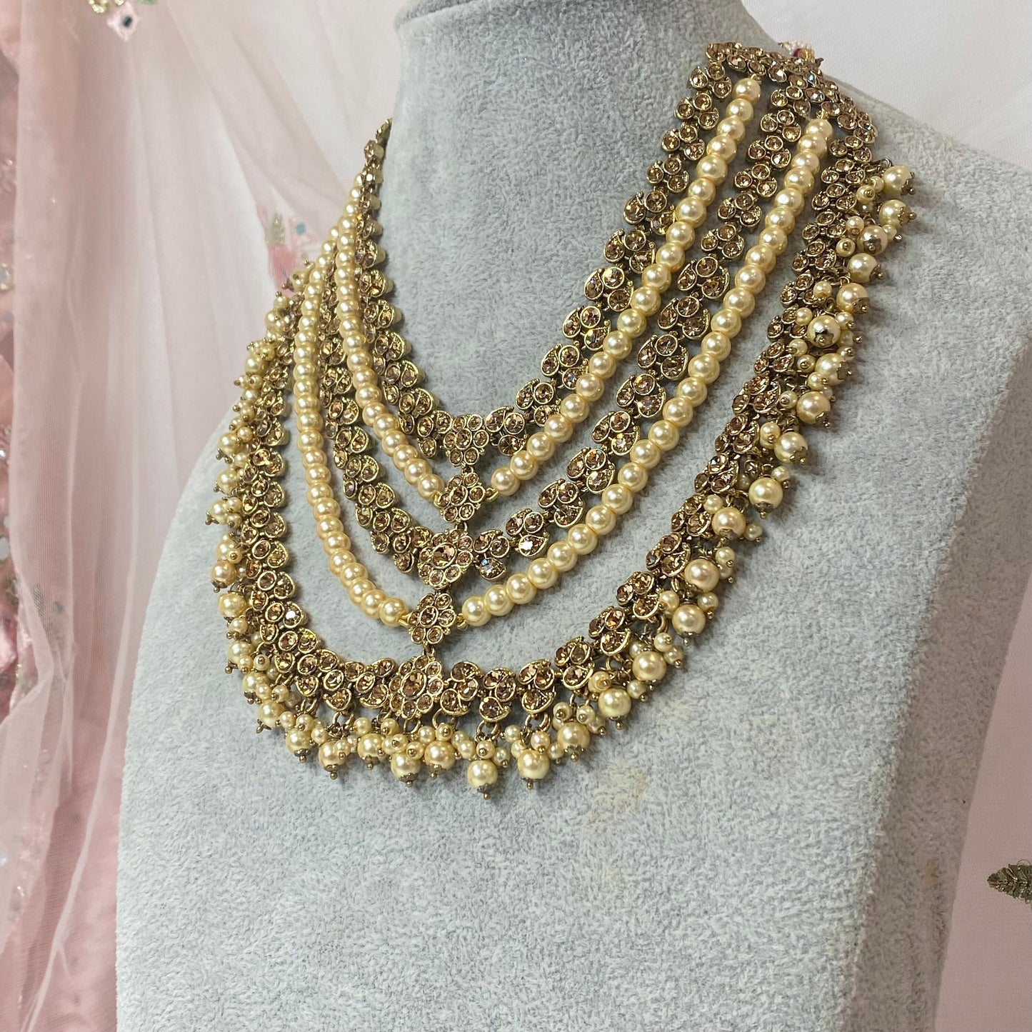 Golden Short Mala