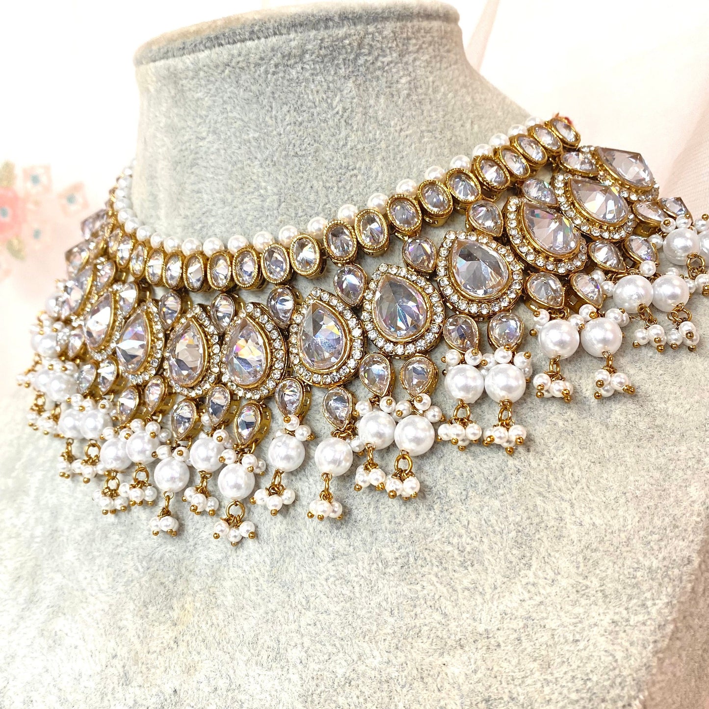 Necklace only/ Unique Style/ Indian/ Pakistani/Fashion Jewellery/ Gift for Women