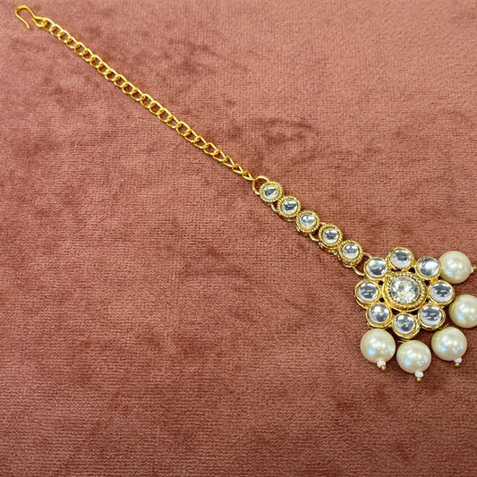 Small Tikka - Faux Kundan