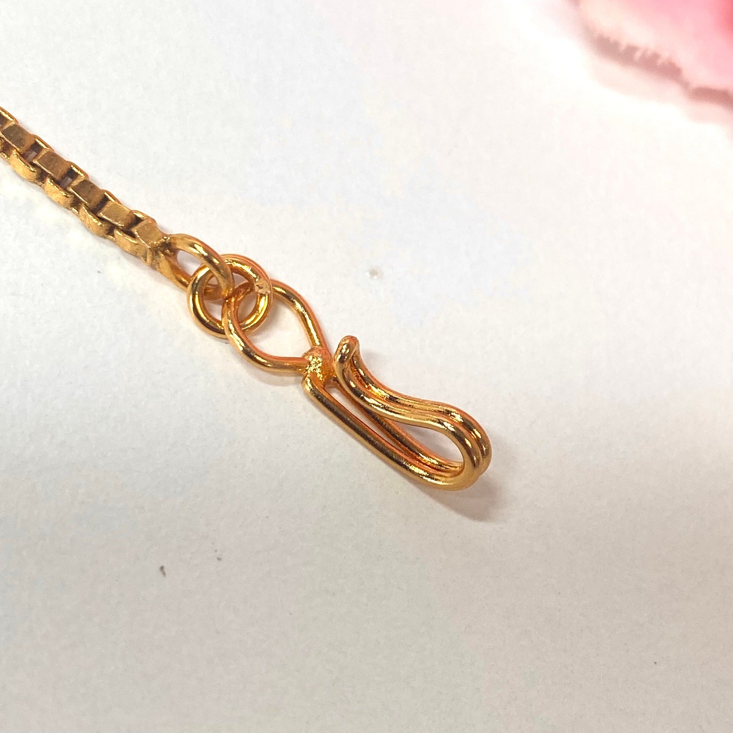 Non-Piercing Nose Ring - Champagne (left)/ Fashion Jewellery/ Gift for Women/Indian/Pakistani style/Nath /Indian Nose Jewellery