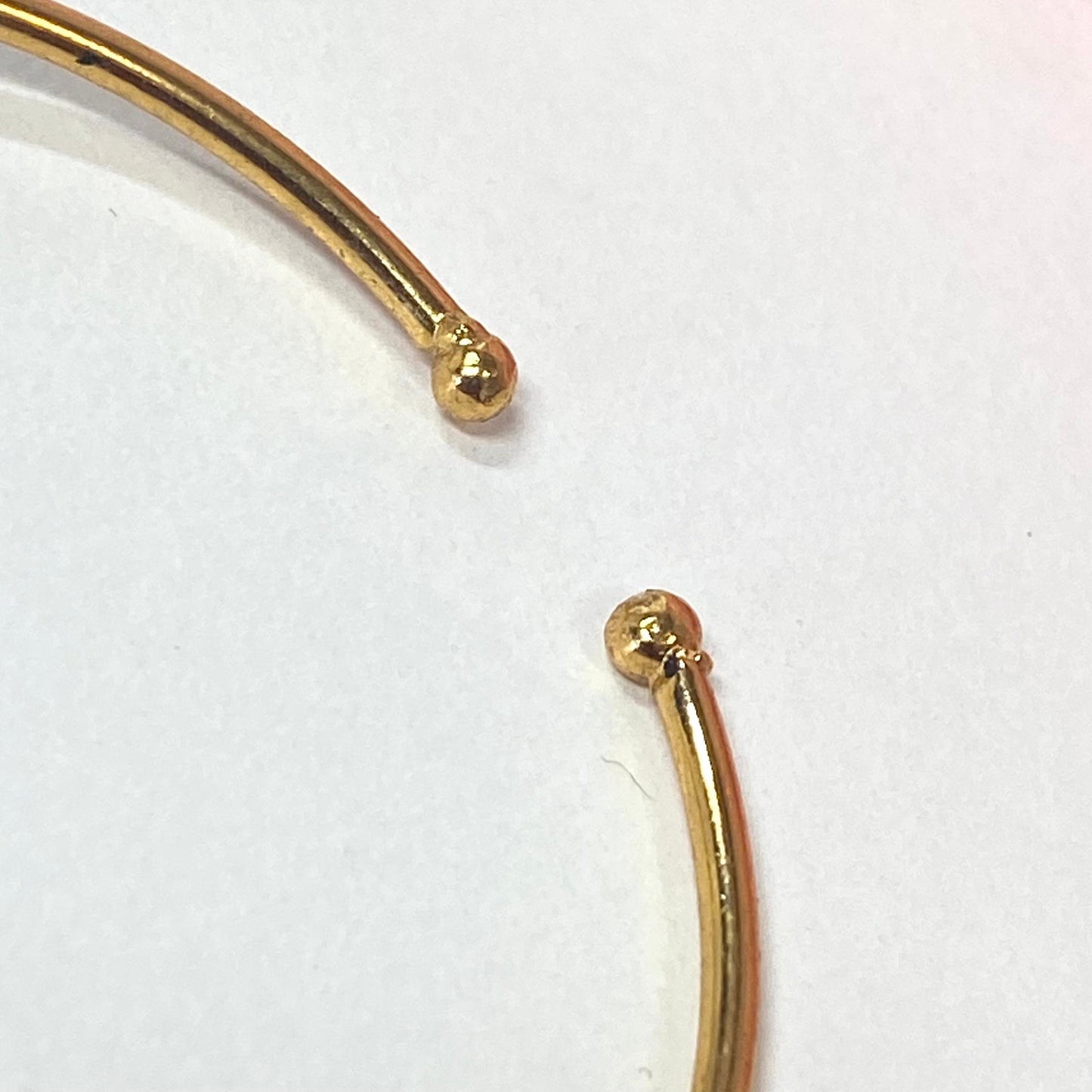 Non-Piercing Nose Ring - Champagne (left)/ Fashion Jewellery/ Gift for Women/Indian/Pakistani style/Nath /Indian Nose Jewellery