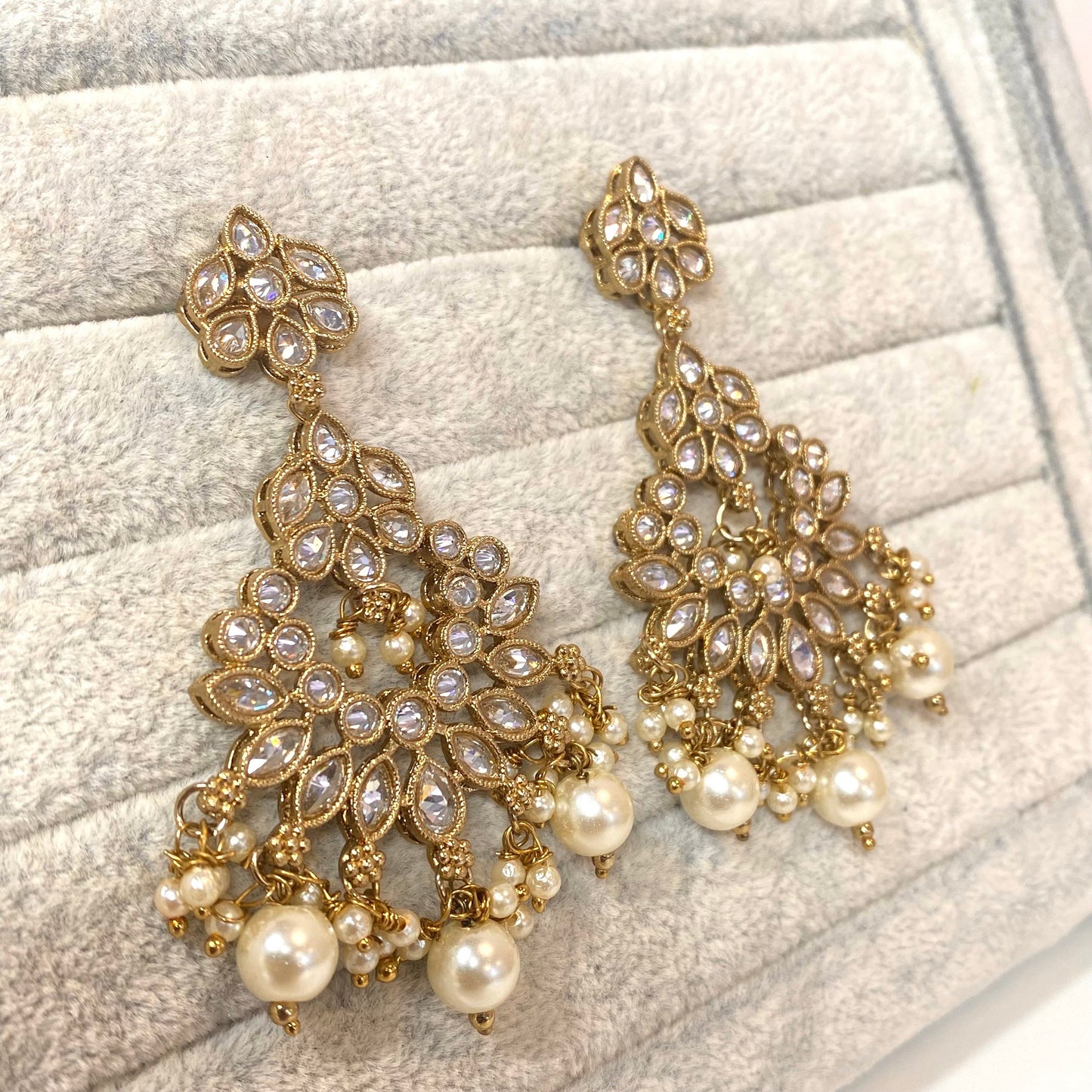 Large Earring - Clear