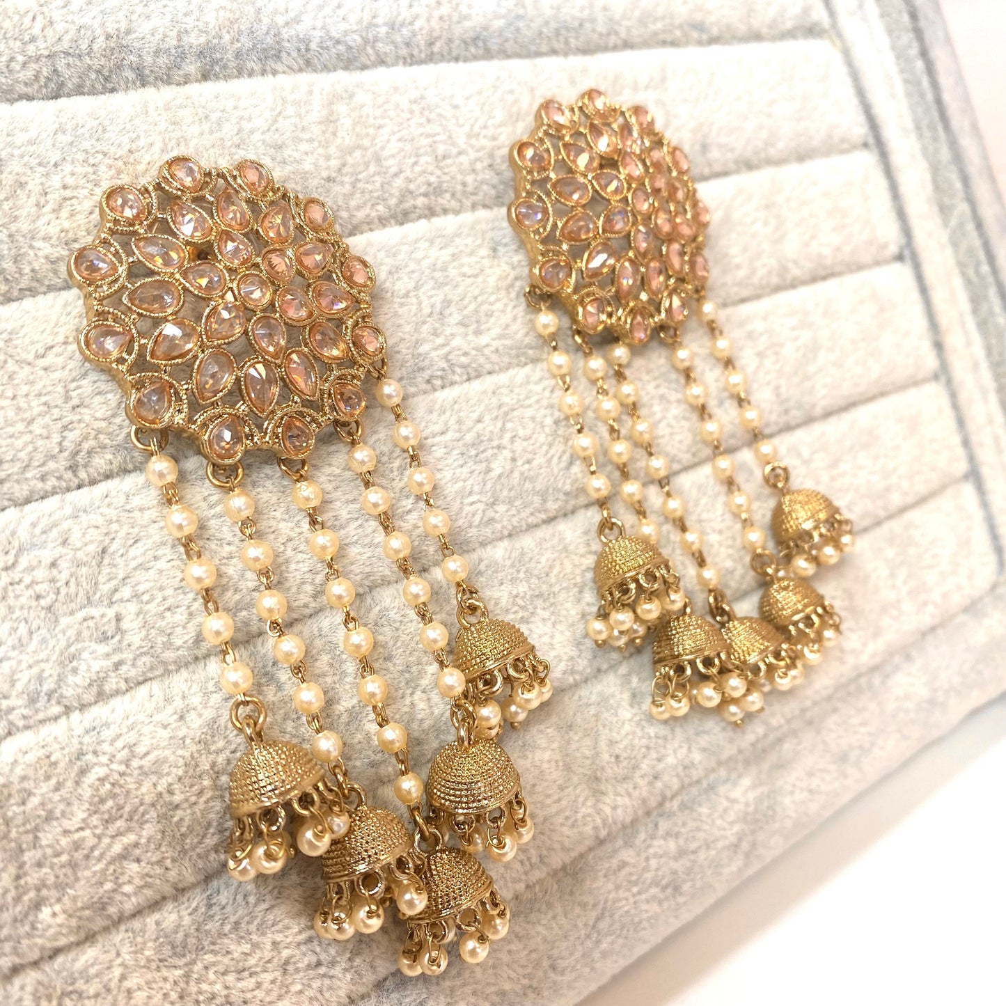 Champagne Tassle Earrings