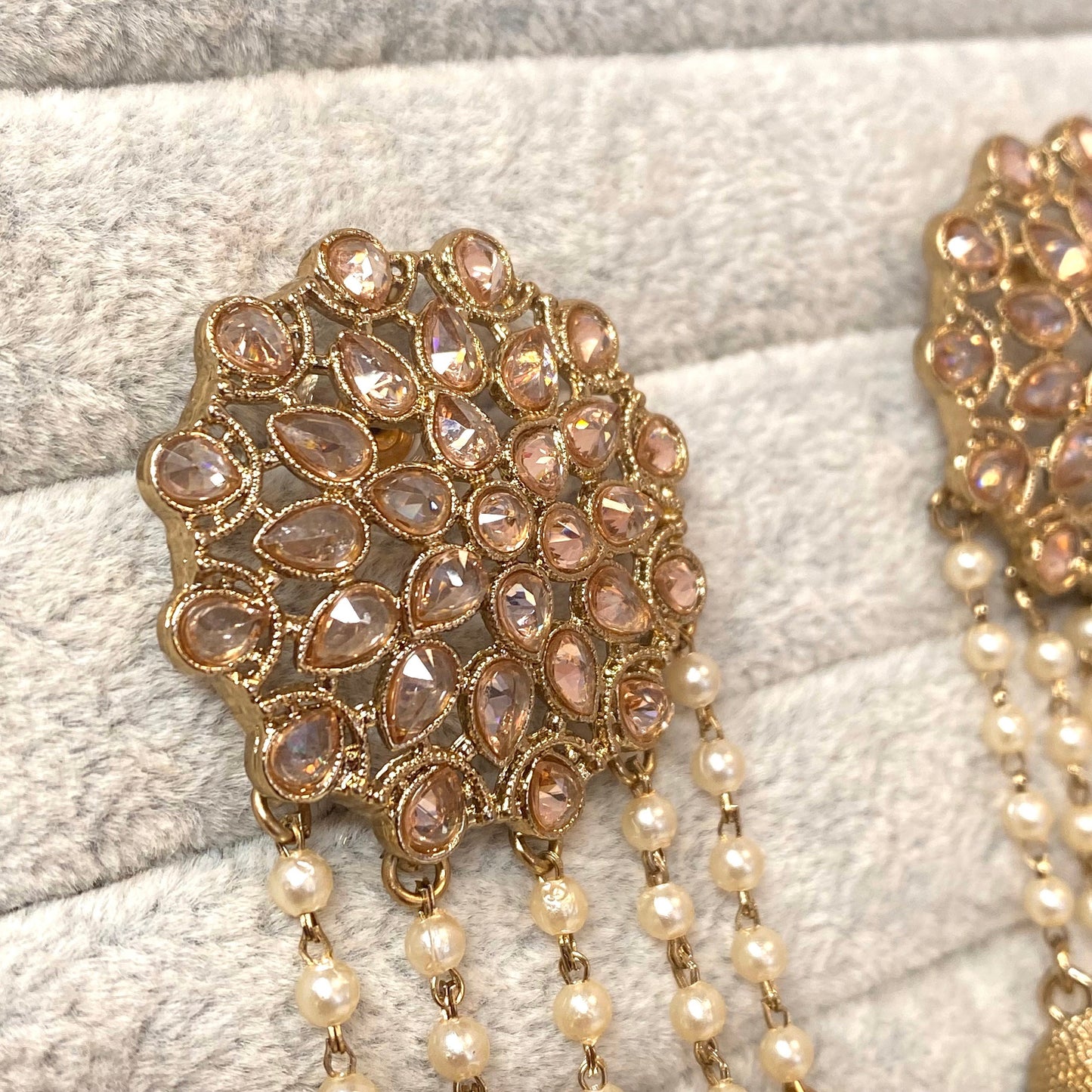 Champagne Tassle Earrings