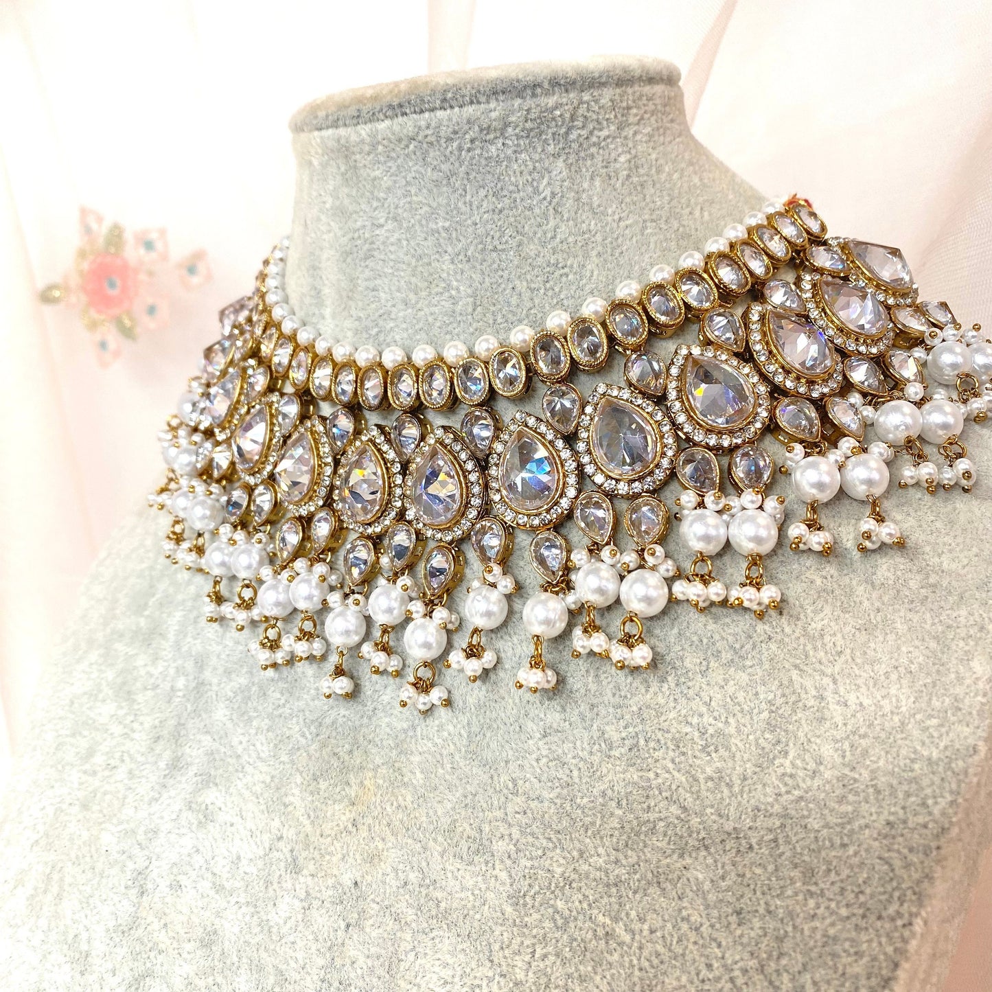 Necklace only/ Unique Style/ Indian/ Pakistani/Fashion Jewellery/ Gift for Women
