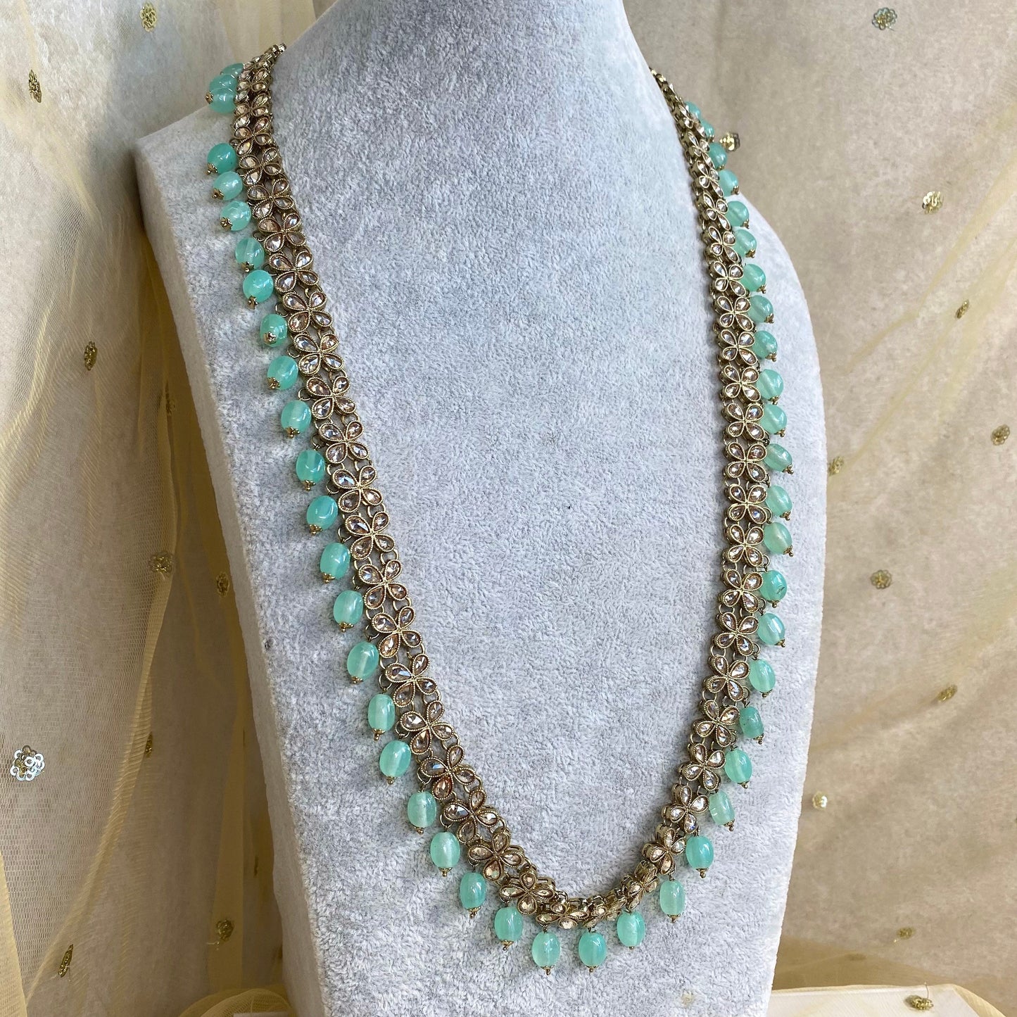 Long Necklace - Mint
